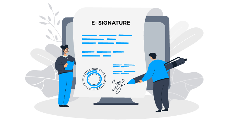 create signature online steps