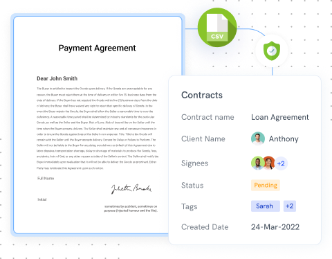 create contacts list