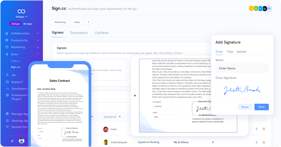 customizable document leave note