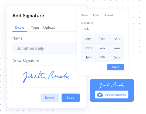 customizable signatures