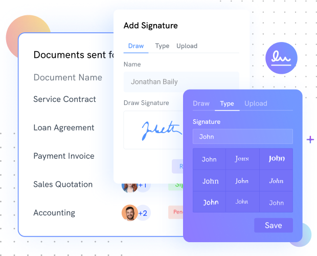 Electronic Document Signing